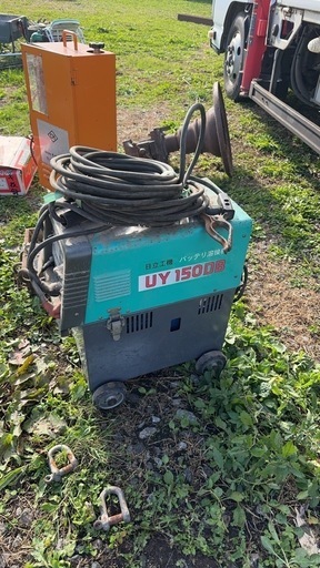 日立バッテリー式溶接機　未確認ジャンク