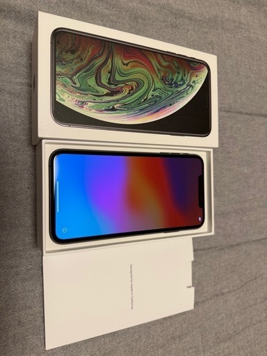 【終了しました】iPhone x max SIMロック解除済