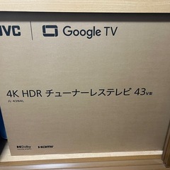 JVC   GoogleTV  43v型

