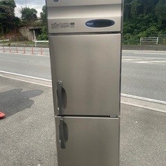 ■中古品 ホシザキ 縦型冷蔵庫 HR-63Z ２枚扉 2016年 100V 630x800x1890㎜ 動作問題なし■