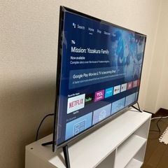 【美品】TCL40インチsmartテレビ