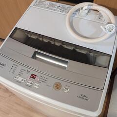 ■　洗濯機、4.5kg、AQUA、全自動電気洗濯機、山梨県甲斐市