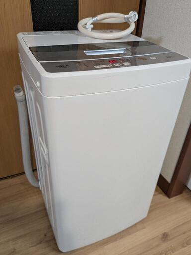■　洗濯機、4.5kg、AQUA、全自動電気洗濯機、山梨県甲斐市
