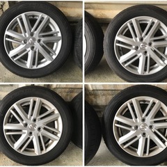 【美品】スズキ　ソリオ　タイヤ付純正ホイールセット　ダンロップ　エナセーブ　バリ山