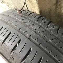 【美品】スズキ　ソリオ　タイヤ付純正ホイールセット　ダンロップ　エナセーブ　バリ山