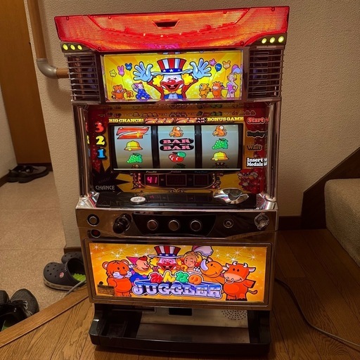 みんなのジャグラー  パチスロ 実機 コイン不要機
