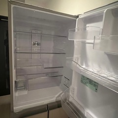 20年製 401L 冷蔵庫 大容量 ガラス 日立 R-S40K(XN)