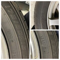 夏タイヤ 175/60R16ダンロップEC202  ・アルミホイール　ウェッズ ZAPPER  16インチ  
