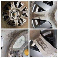 夏タイヤ 175/60R16ダンロップEC202  ・アルミホイール　ウェッズ ZAPPER  16インチ  