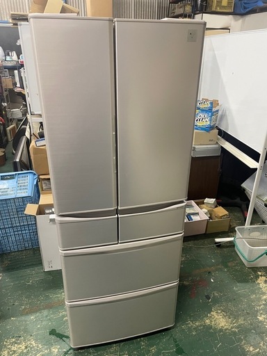 お買い得商品！！SHARP プラズマクラスター搭載冷蔵庫 (440L・フレンチドア） 6ドア ピンクベージュ SJ-XF44Y-C