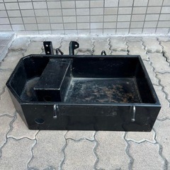 キャンター　ダンプ　シート置き場　