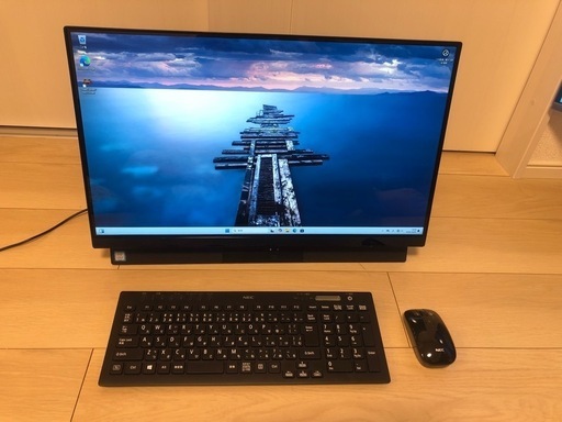 モニター一体型 LAVIE Desk All-in-one 第8世代 Core I5/8GB/300GB/win11