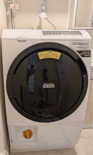 [NO SHOWのため、10/15まで期間限定割引中] ★5万→4万★ HITACHI ドラム式洗濯機 BD-SG100FL