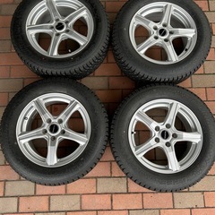 値下げ】スパイクタイヤ リンロン 215/60R16 2023年製 BSバルミナホイール
