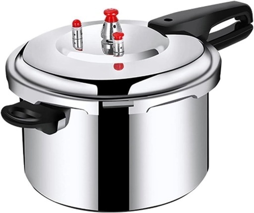 【新品・未使用】圧力鍋 三重底スイッチ式 ガス火 IH 全熱源対応 万能安全家庭用防爆鍋 (10.8L(9~10人))
