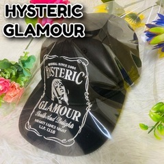 HYSTERIC GLAMOUR●HYS●WHISKY●キャップ●メンズ●レディース●ブラック●ヒステリックグラマー●貴重●CAP
