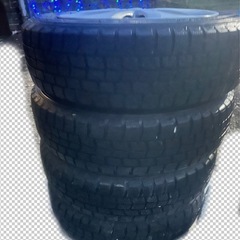 2014年製DUN LOP155/65R1475Q冬タイヤ中古品