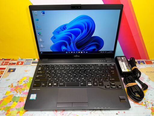 JC0946　富士通 LIFEBOOK 第8世代 U938/S 13.3型 FHD 軽量 良品　Win11　ノートパソコン