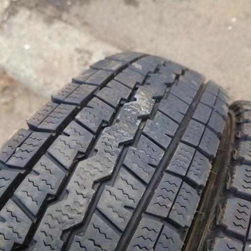 軽トラ！軽バン！145R12(6PR)LT(4本) 残溝有り！DUNLOP／ENASAVE