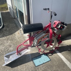 【中古】オータケ 乗用 溝切機 NTH-1 のるたん EVO ハンドル 旋回 リコイル 混合 フロントエンジン ミゾキリ 溝切り 水田 中古】オータケ 乗用 溝切機 NTH-1 のるたん EVO ハンドル 旋回