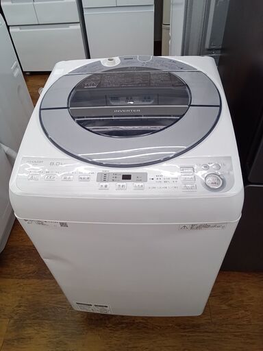★ジモティ割あり★ SHARP 洗濯機 8.0kg 18年製 動作確認／クリーニング済み MT2575