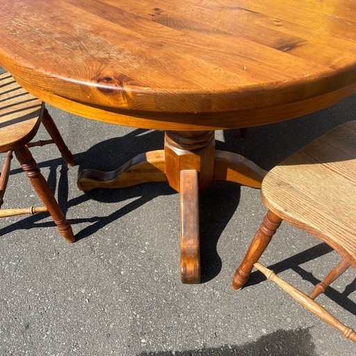 カナディアンビンテージ OLD HIPPY WOOD PRODUCTS チェア3つセット