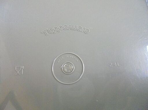 タッパーウェア キッチンキーパー 24L 2個セット 米びつ Tupperware 保存容器 札幌市 白石店 - その他