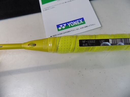 YONEX バドラケ NANOFLARE1000ZZ 4U-6 新品 NANOFLARE 1000z