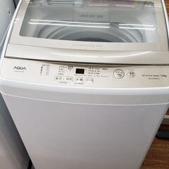 AQUA 2022年製 7.0㎏全自動洗濯機 AQW-S7MBK