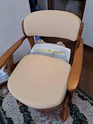 ポータブルトイレ　ウォシュレット付き