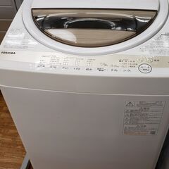 TOSHIBA 2021年製 6.0㎏全自動洗濯機 AW-6GM1