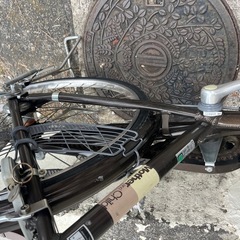 子供乗せ自転車　22インチ　変速3段