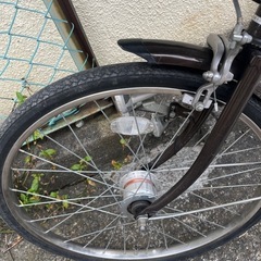 子供乗せ自転車　22インチ　変速3段