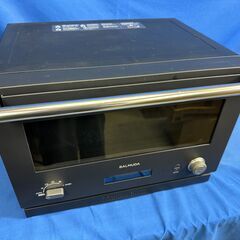 【動作保証あり】BALMUDA バルミューダ 2021年 K04A-BK 18L オーブンレンジ【管理KRD345】