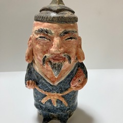 ☆304 レア品 恵比寿 七福神 置物 オブジェ インテリア 陶器