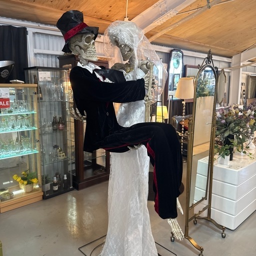 歌うスケルトン　ハロウィン