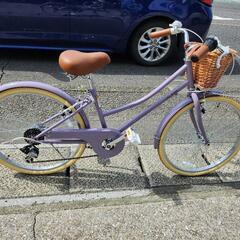 [新商品] 子供用自転車 24インチ 6段切替