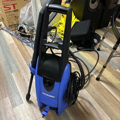 動作品 HiKOKI ハイコーキ 高圧洗浄機 FAW105 水道接続式 10mホース