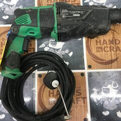 ✨🤩値下げ🤩HiKOKI　中古　DH28PBY　ハンマドリル　説明書/ケース✨うるま市田場✨