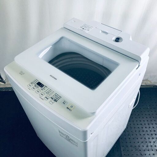 ID:sc12509 アイリスオーヤマ IRISOHYAMA 洗濯機 ファミリー 中古 2020年製 全自動洗濯機 10.0kg ホワイト 送風 乾燥機能付き IAW-T1001  【リユース品：状態A】【送料無料】【設置費用無料】