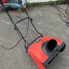 極美品 アルファ工業 スノーエレファント 電動除雪機 D-1000