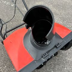 極美品 アルファ工業 スノーエレファント 電動除雪機 D-1000