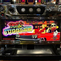 愛品館八千代店】スロット実機5号機 ファンキージャグラー