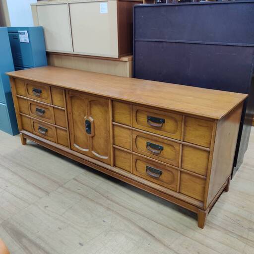 【愛品倶楽部柏店】BASSETT FURNITURE (バセットファニチャー) オールドサイドボード アメリカンヴィンテージ家具