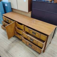 【愛品倶楽部柏店】BASSETT FURNITURE (バセットファニチャー) オールドサイドボード アメリカンヴィンテージ家具