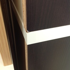 「ジモティー見た」で5％OFF！【ダイニングボード】ダイニングボード  食器棚 レンジボード キッチンボード:ダークブラウン