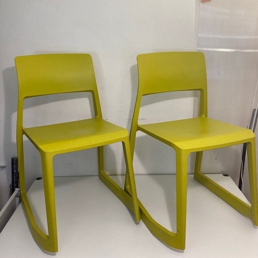 本日限定お値下げ中　2脚セット　Vitra ヴィトラ ティプトン  マスタード