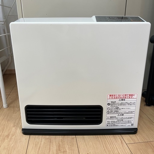 【美品】Rinnai ガスファンヒーター 都市ガス用 15畳 RC-N206E 2022年製