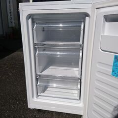 〇【中古品】Haier ハイアール 電気冷凍庫 JF-NU82A 82L 2020年製