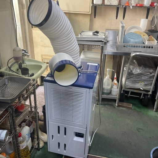 保証書ありハイアール、業務用？スポットクーラー